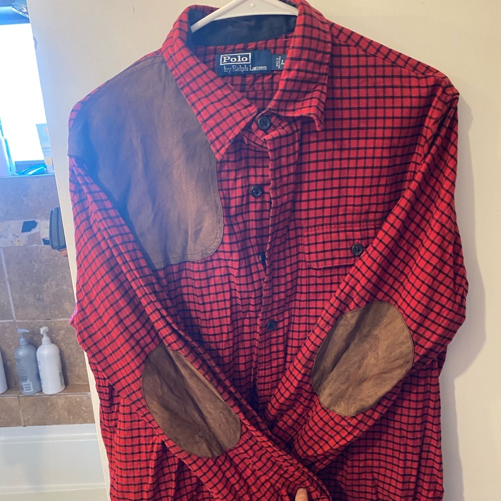 Polo by Ralph Lauren Mens Riding shirt Sz Large